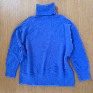 Zara Vibrant Blue Cowl Neck Sweater